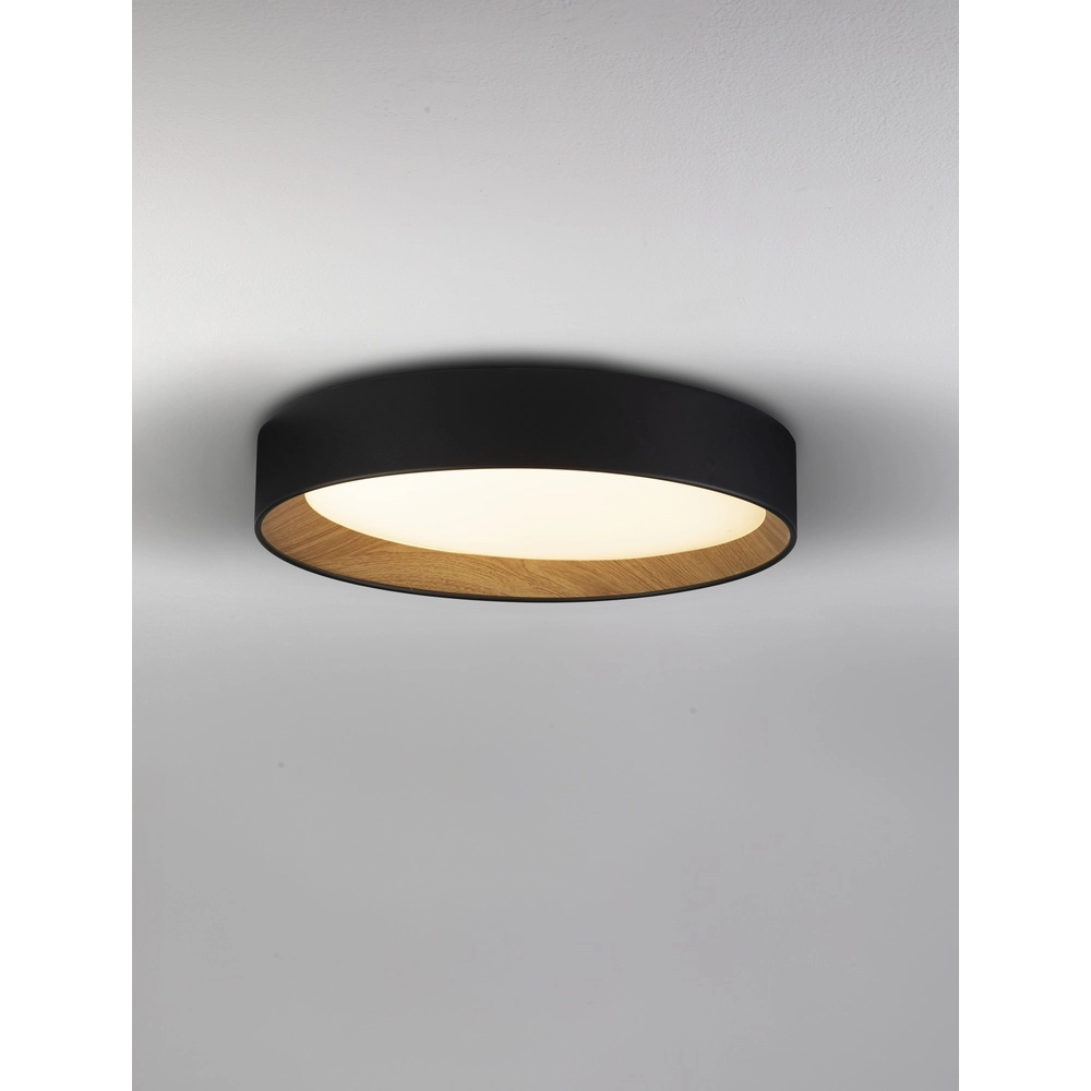 Plafonnier Stake noir Ø 45cm