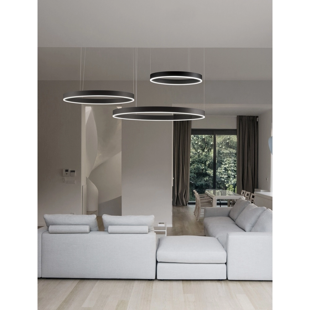 Suspension Motif noir multi 3000K Lyora 5212017439222