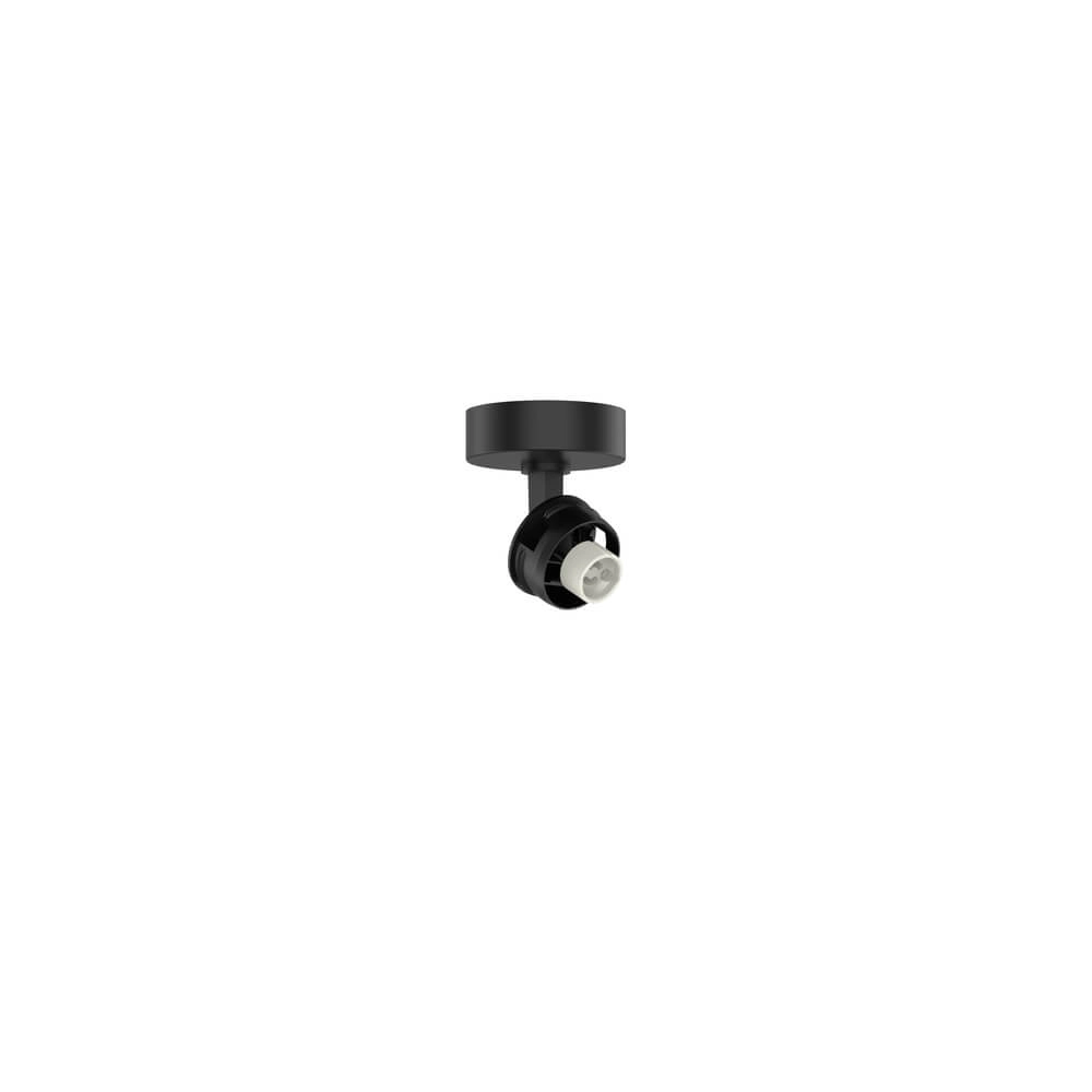 Spot simple en saillie Tevo noir Lyora 4255805301548
