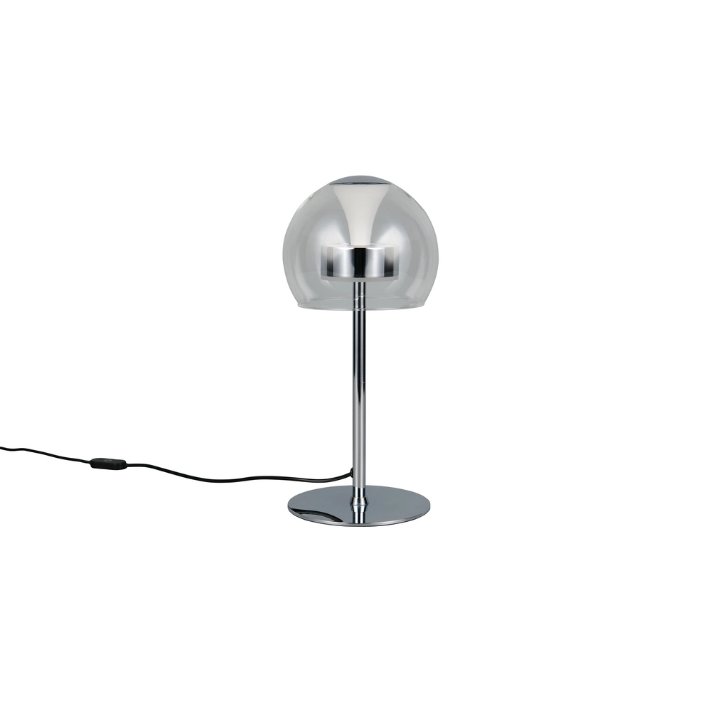 Lampe de table Flynt chrome Trio 4017807671032
