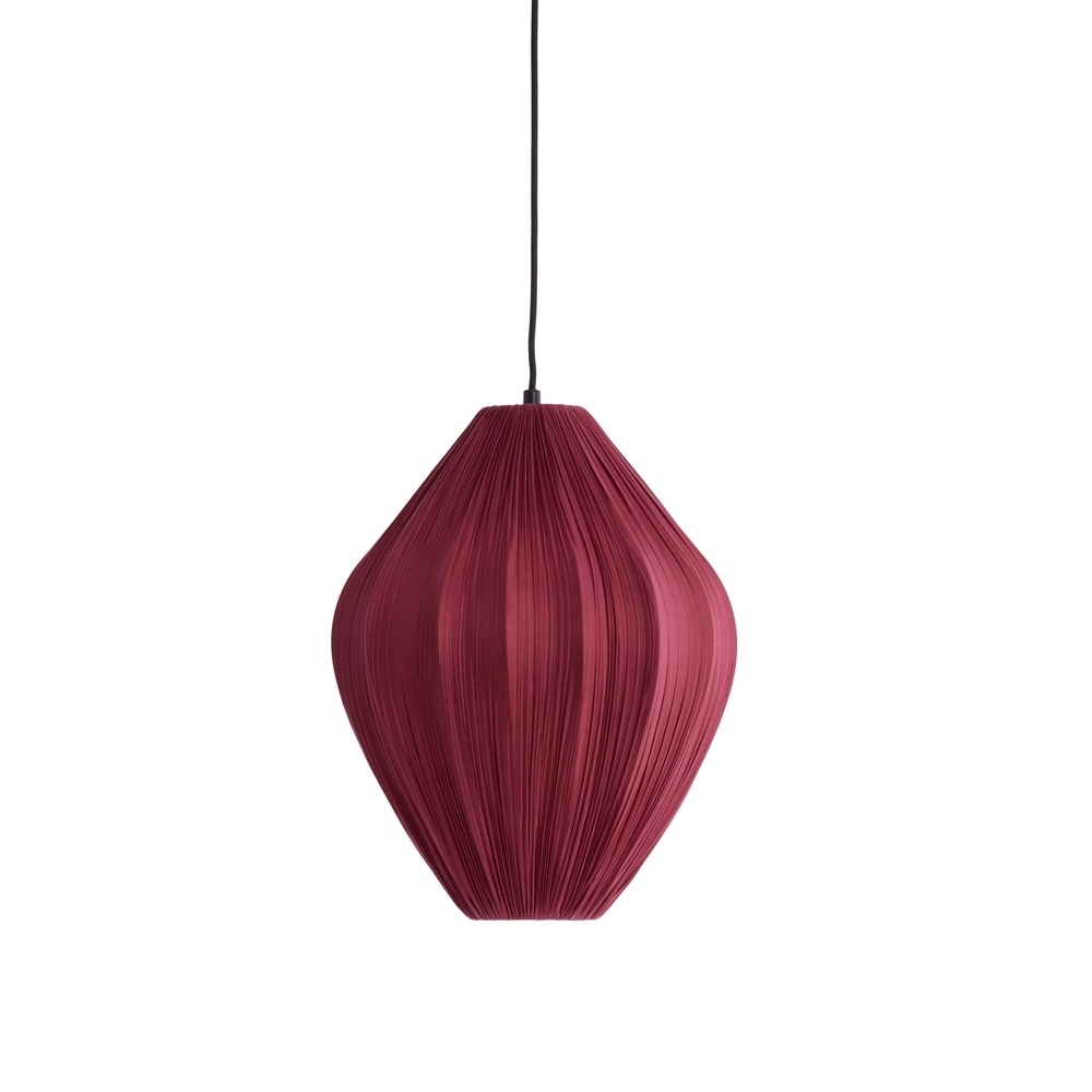 Lampe suspendue Verita Ø 36cm - teinte bordeaux