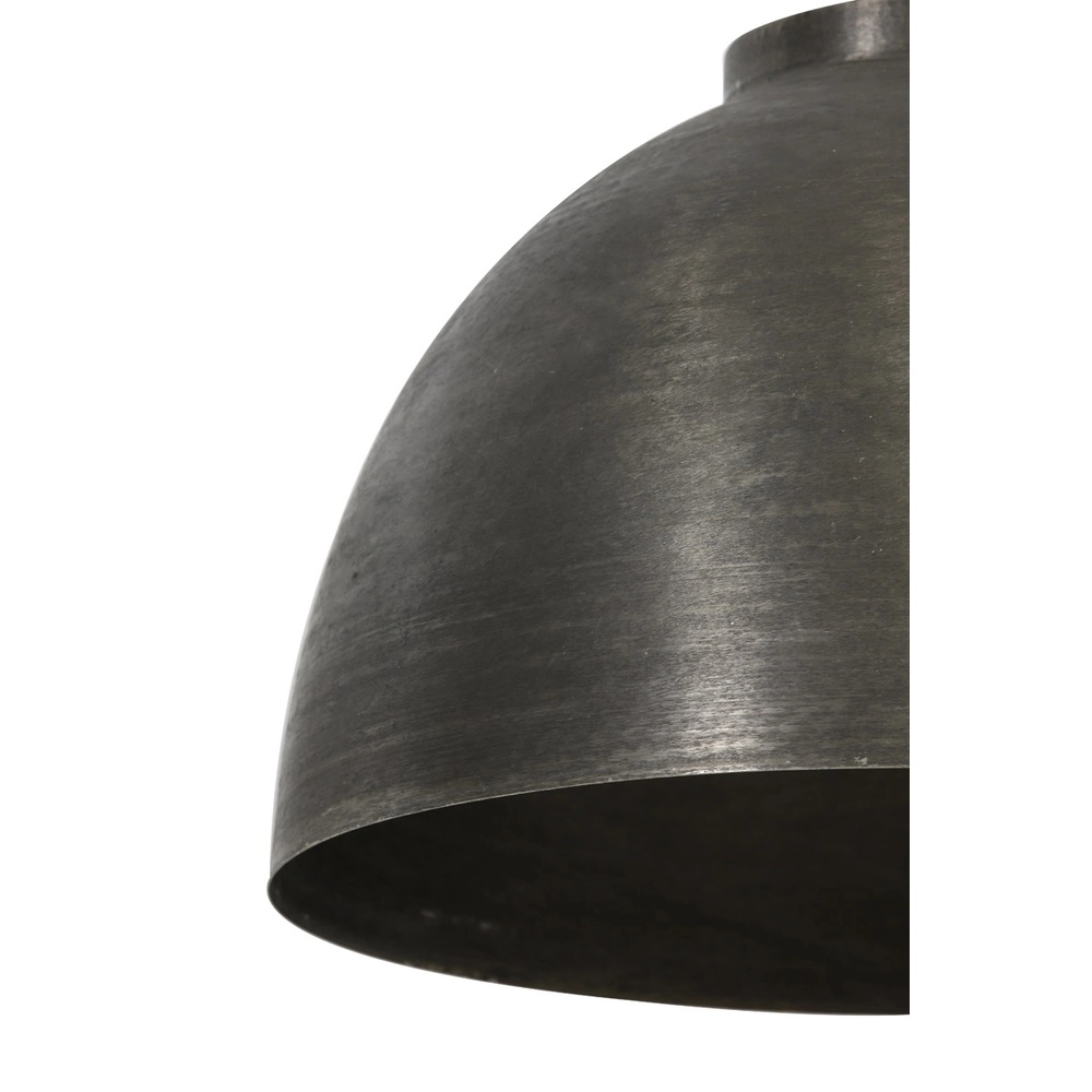 Lampe suspendue Kylie gris argenté Ø 45cm Light & Living 8717807203771