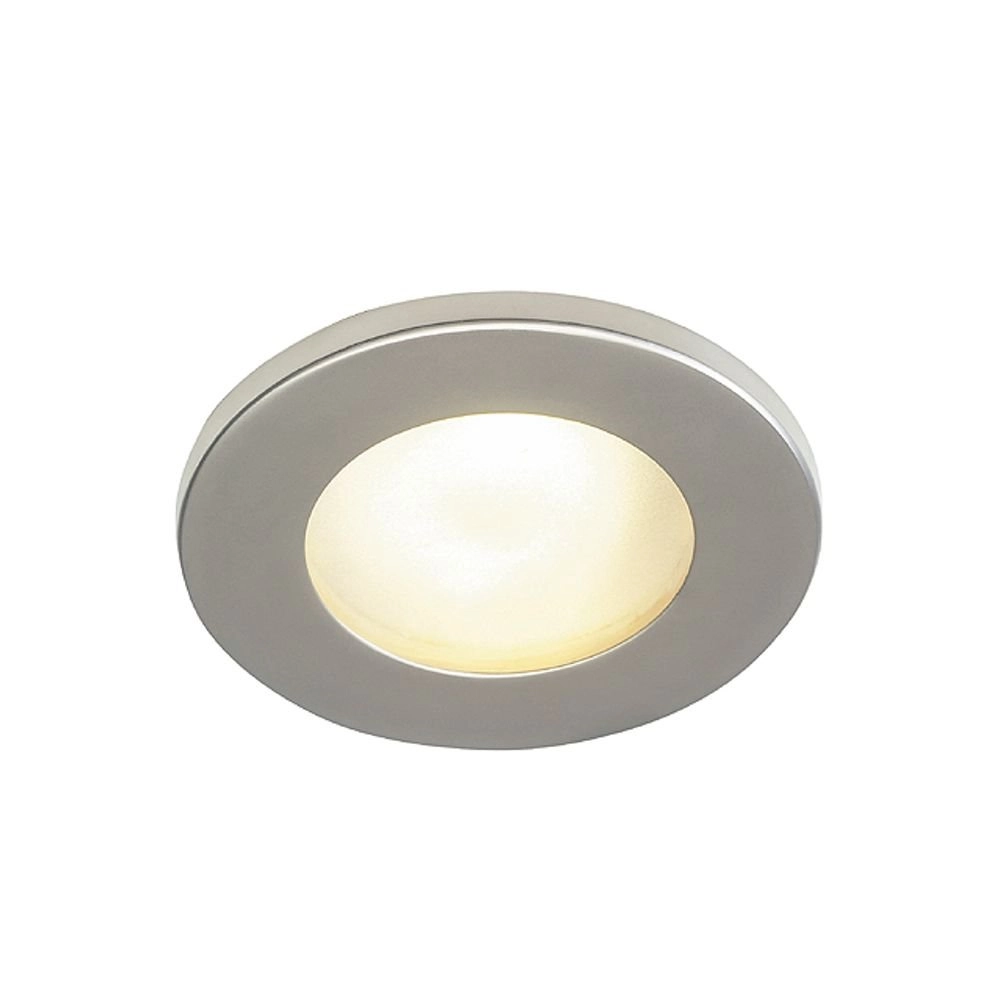 Spot encastré porche LED Dolix Out GU10 Round pour l'extérieur en titane