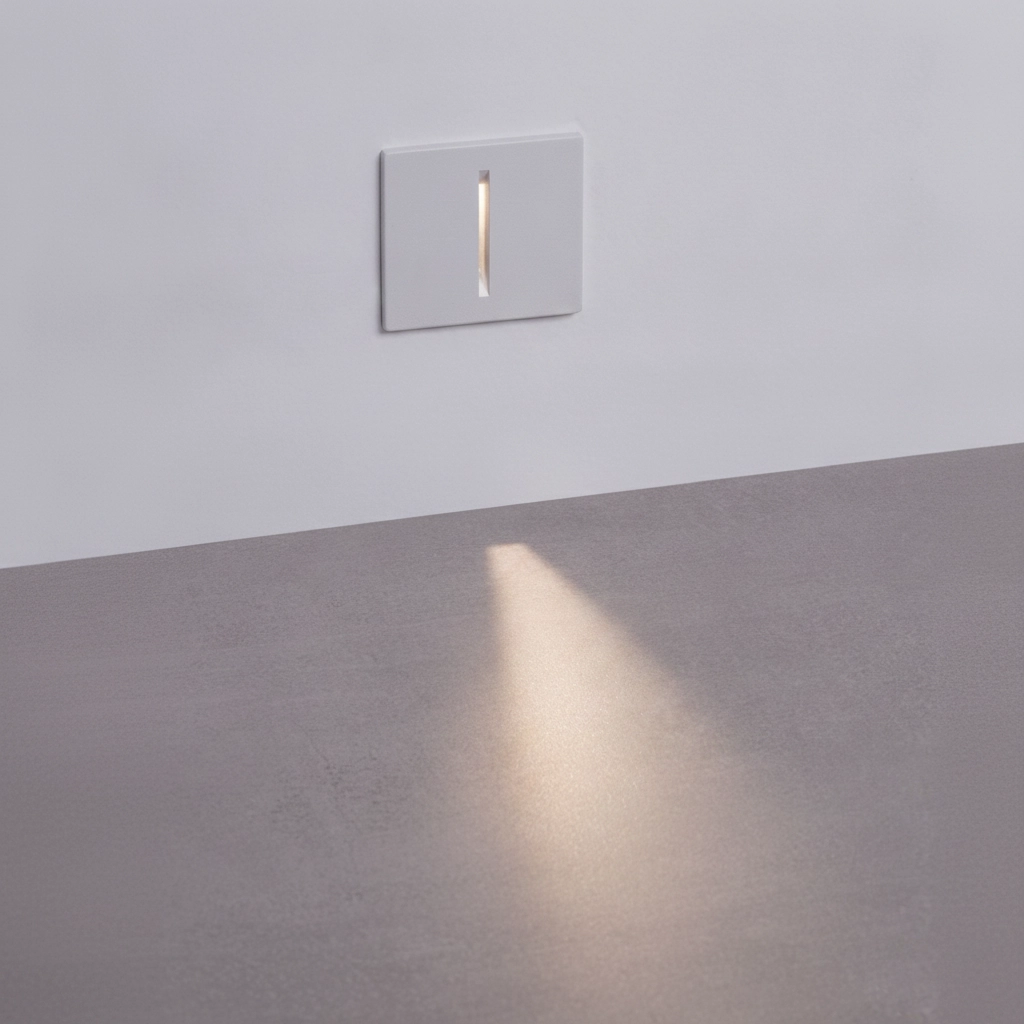 Lumière encastrée Aizen carré blanc Lyora 5212017481443