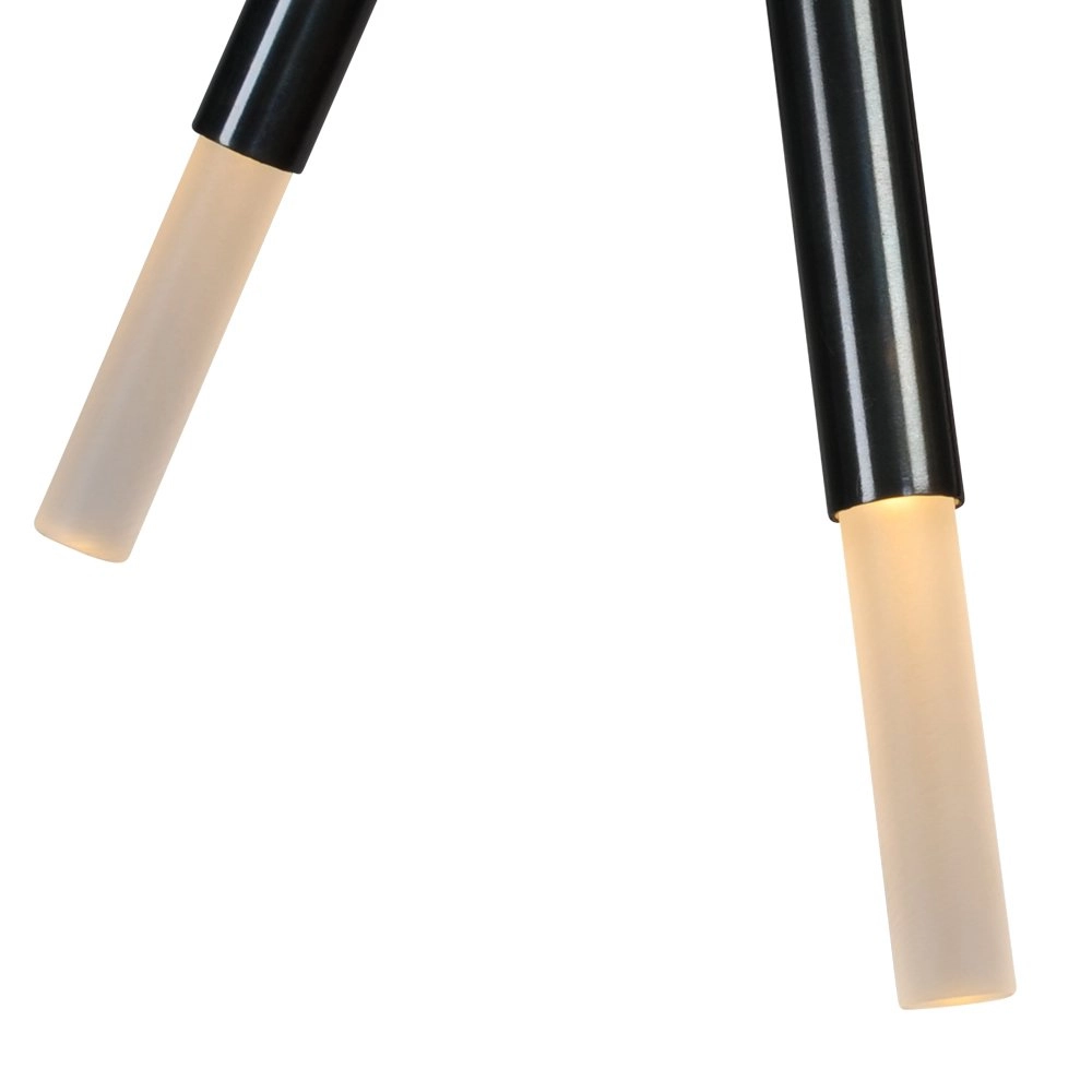 Plafonnier noir Flute avec 3 bras réglables Masterlight 8718121209937