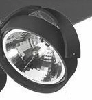 Spot en saillie 12 volts Dutchess 3 lumières Artdelight 8719831732425