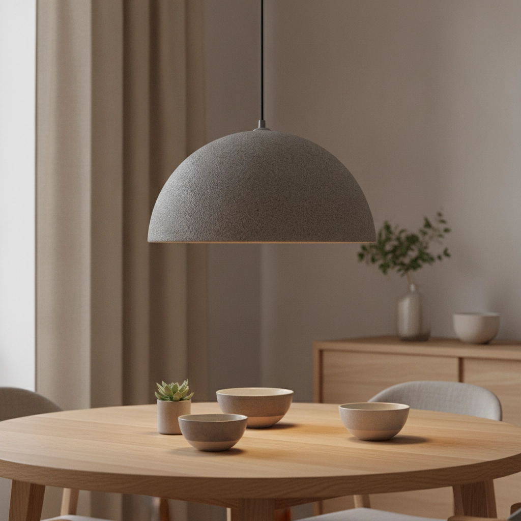 Suspension Starla gris Ø 50cm