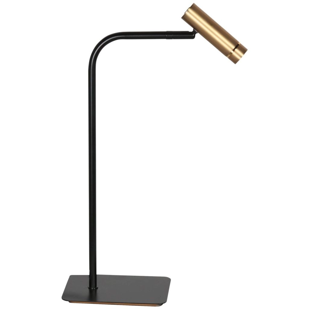Lampe de table Lumo noir avec or Steinhauer 8712746184600