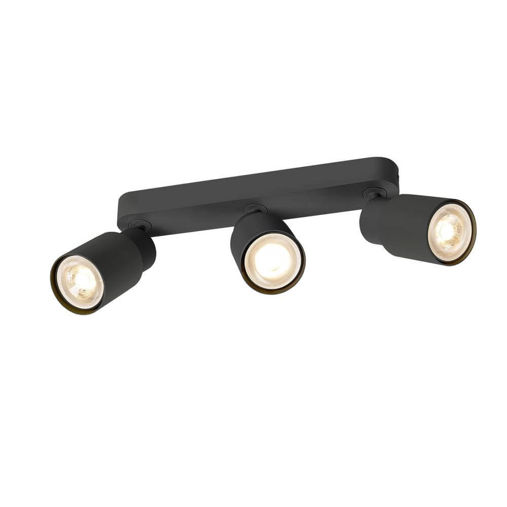 Moquerie Puri 2.0 Tube noir 3 lumières Moquerie Puri 2.0 Tube noir 3 lumières
