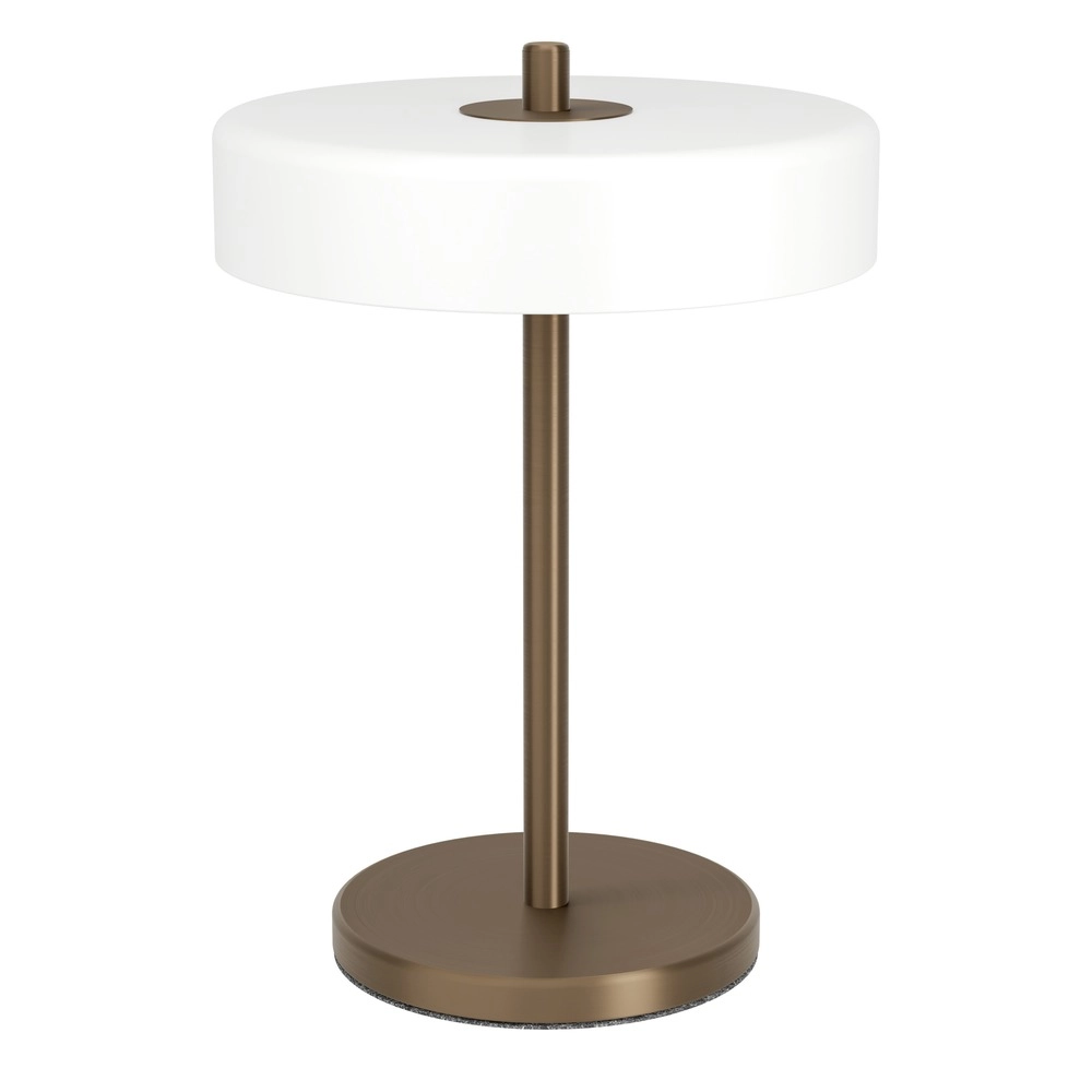 Lampe de table de conception Salve Bronze foncé