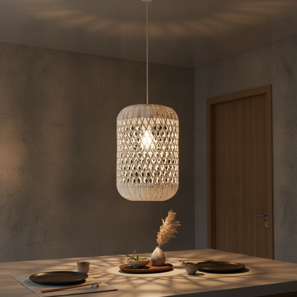 Suspension Aurora Ø 24,5cm blanc