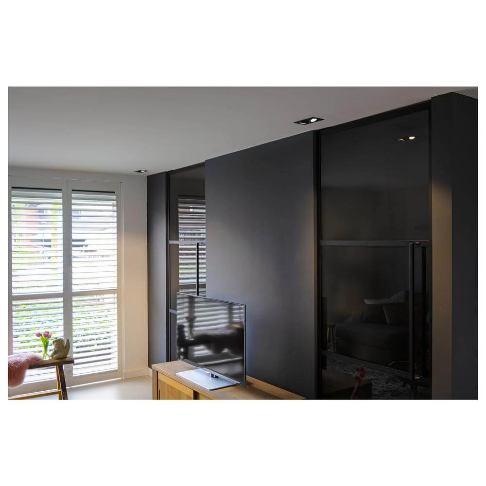 Spot encastré noir New Tria 155 rectangulaire SLV 4024163297097
