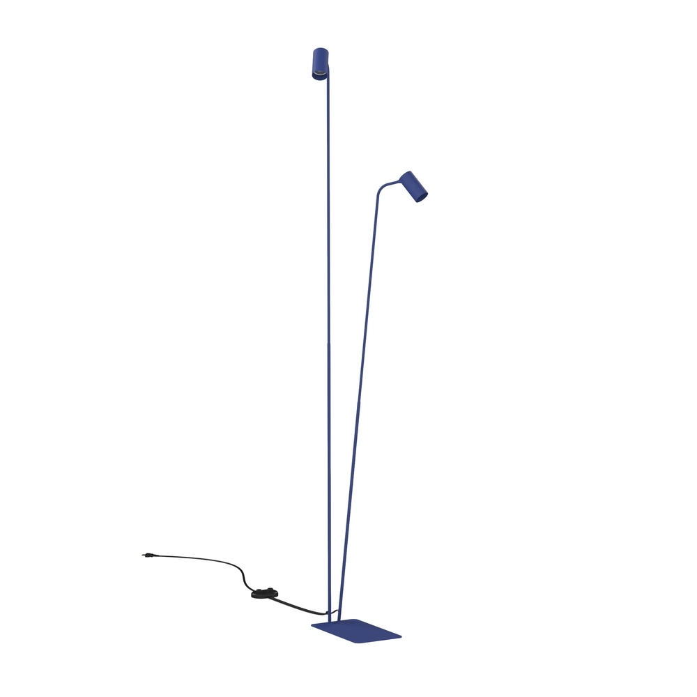 Lampe de pied Mono Bleu marine