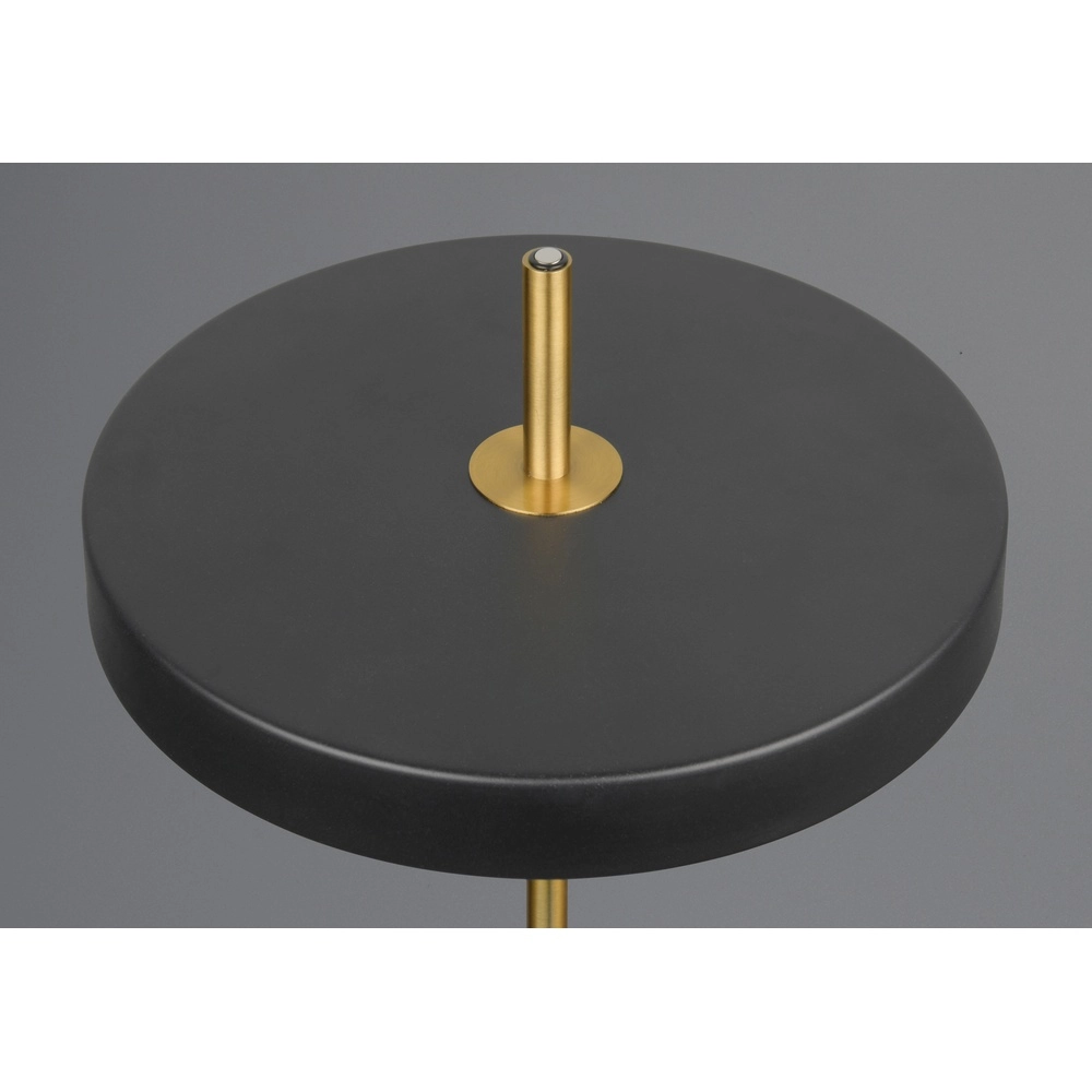 Lampe de table design Keaton noir avec or Trio 4017807655865