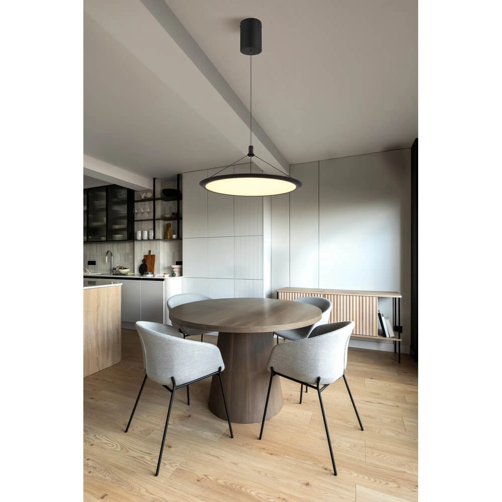 Suspension noire Suna Ø 50,8 cm Globo 9007371456383
