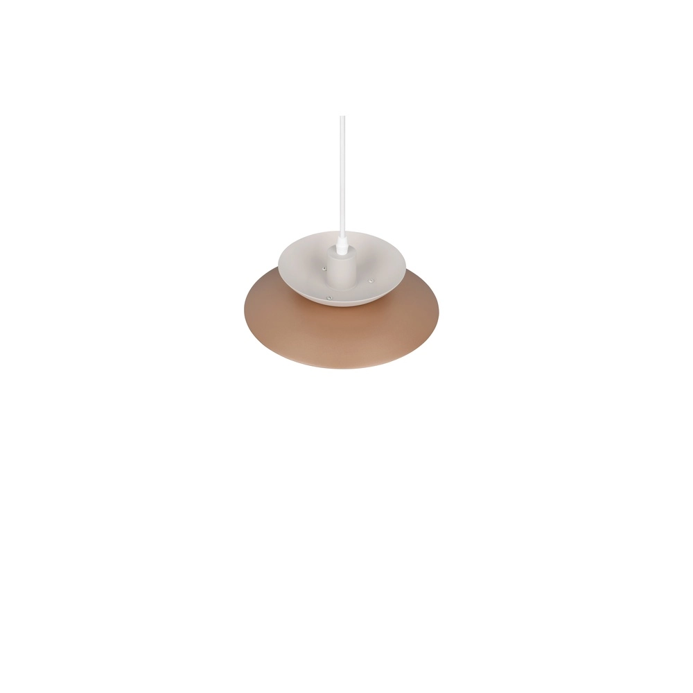 Conception de la lampe suspendue Amarila marron moka Ø 25cm Trio 4017807682755