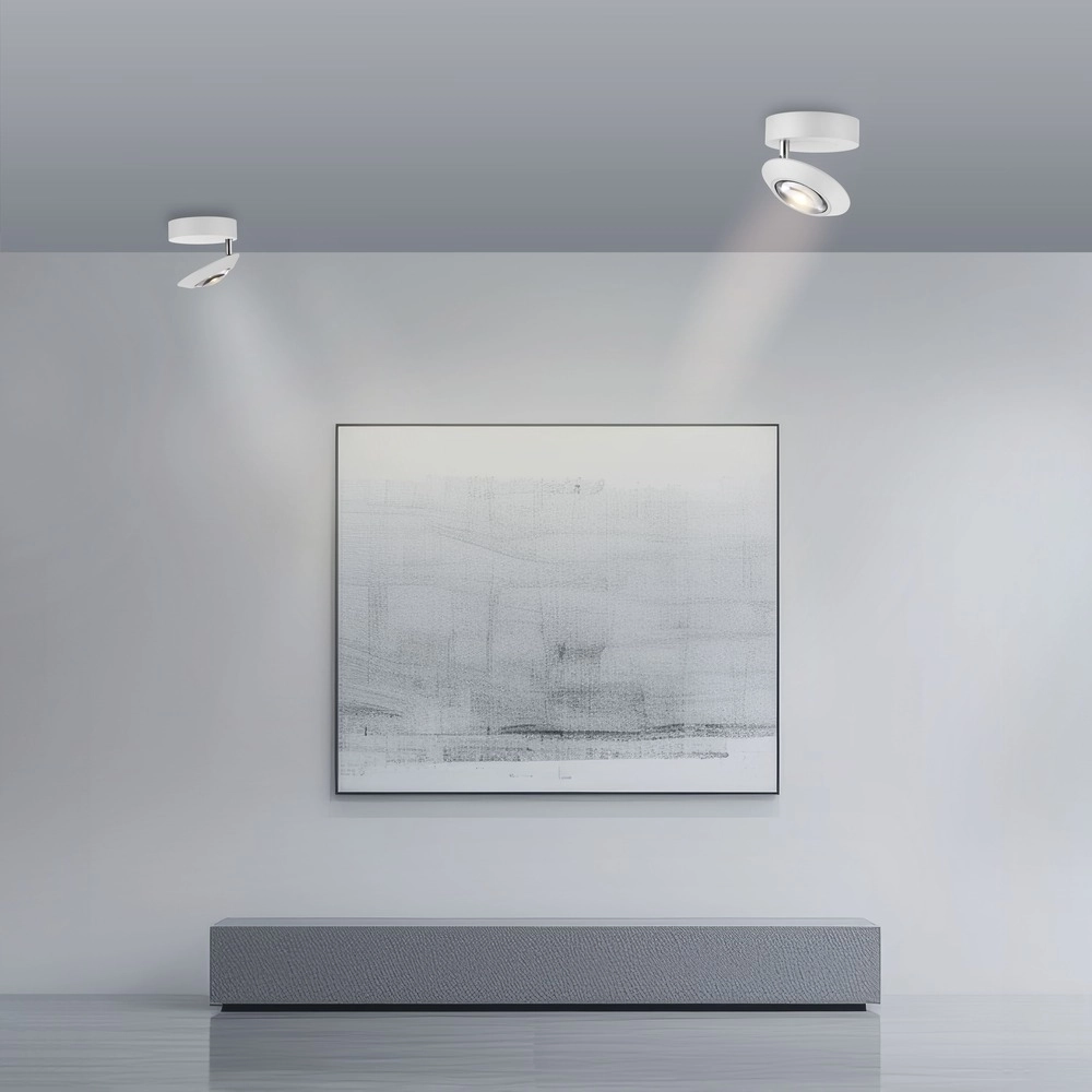 Spot LED au plafond Pure Oculis Blanc Paul Neuhaus 4012248397046