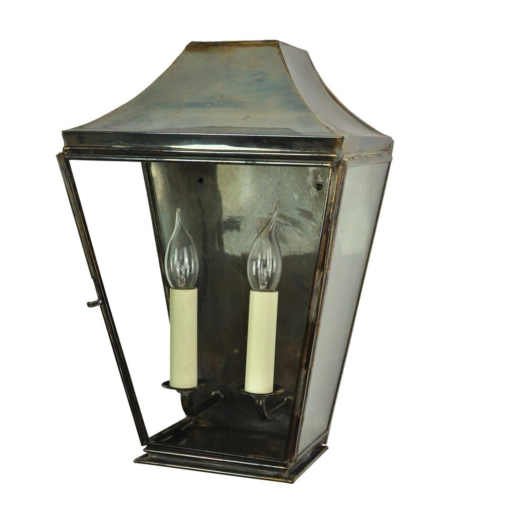 Applique rurale Knightbridge 2 lumières 42cm - cuivre antique (ant)