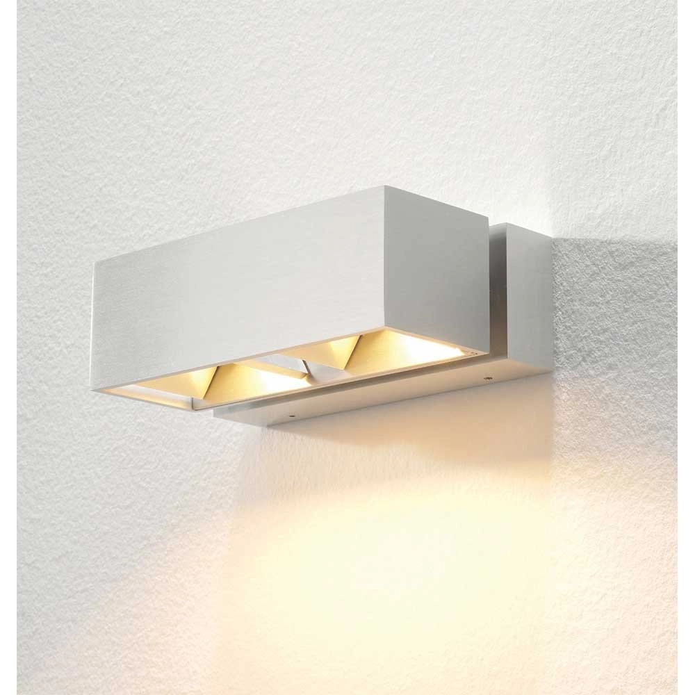 Spot LED double Bfeld 2 lumières - aluminium Spot LED double Bfeld 2 lumières - aluminium