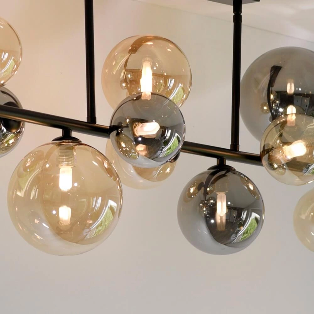 Plafonnier design Popsicle 10 lumières Paul Neuhaus 4012248375518