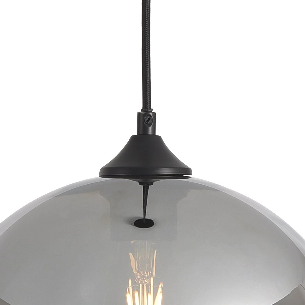 Lampe suspendue Marino-30 avec verre fumé Ø 30cm Artdelight 8719831735839