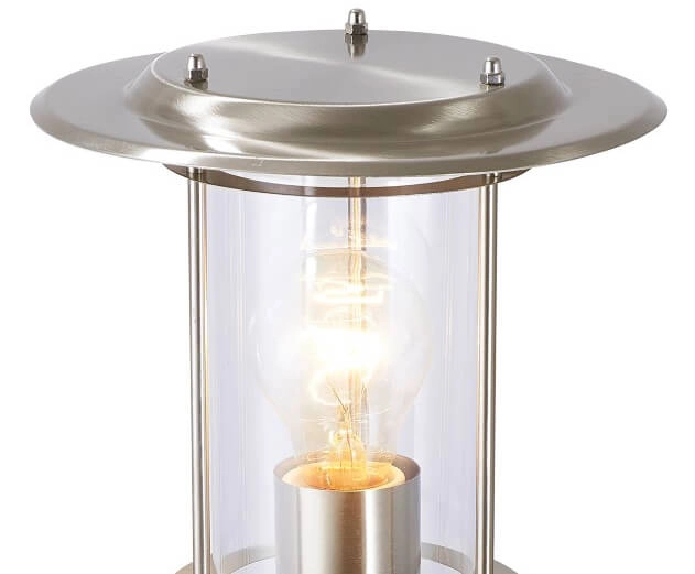 Lampe d'extérieur en acier inoxydable avec capteur York Brilliant 4004353031472