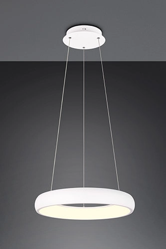 Lampe suspendue LED Cardona blanc - Ø 45cm