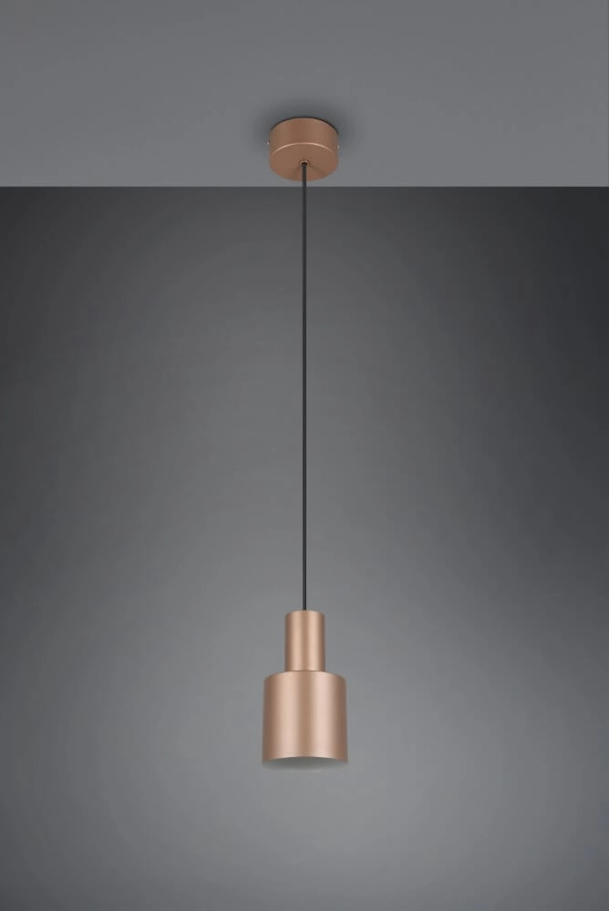 Pendule en cuivre rouge Agudo Ø12cm Trio 4017807613797