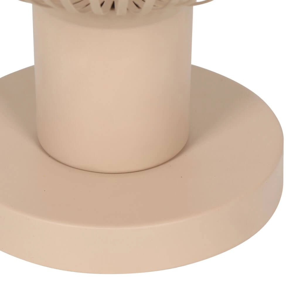 Lampe de table en fil Gila Ø 33cm - sable Trio 4017807629101