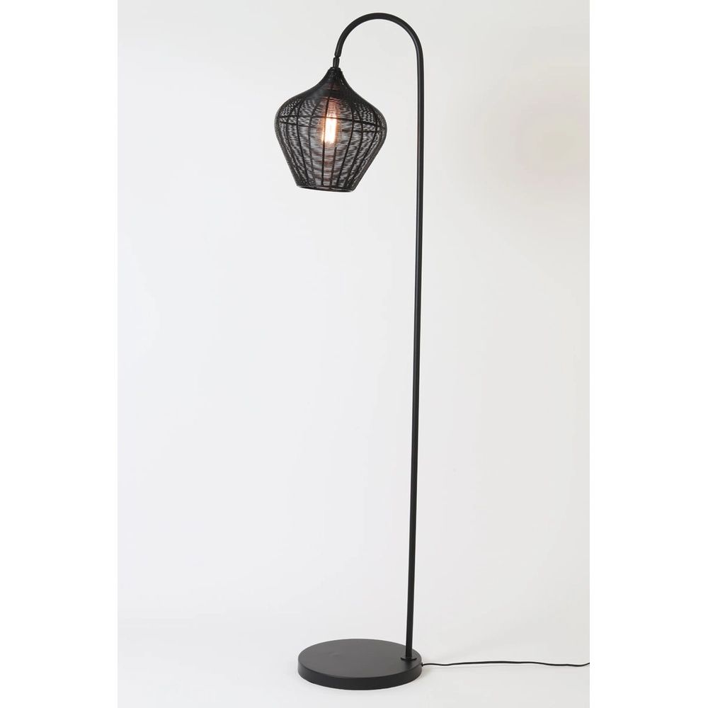 Lampe de pied Alvaro Noir Light & Living 8717807602635