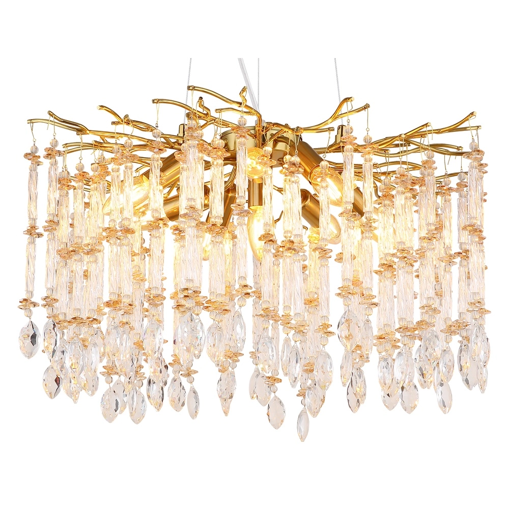 Lampe suspendue Gloria Ø 60 cm d’or Globo 9007371569984