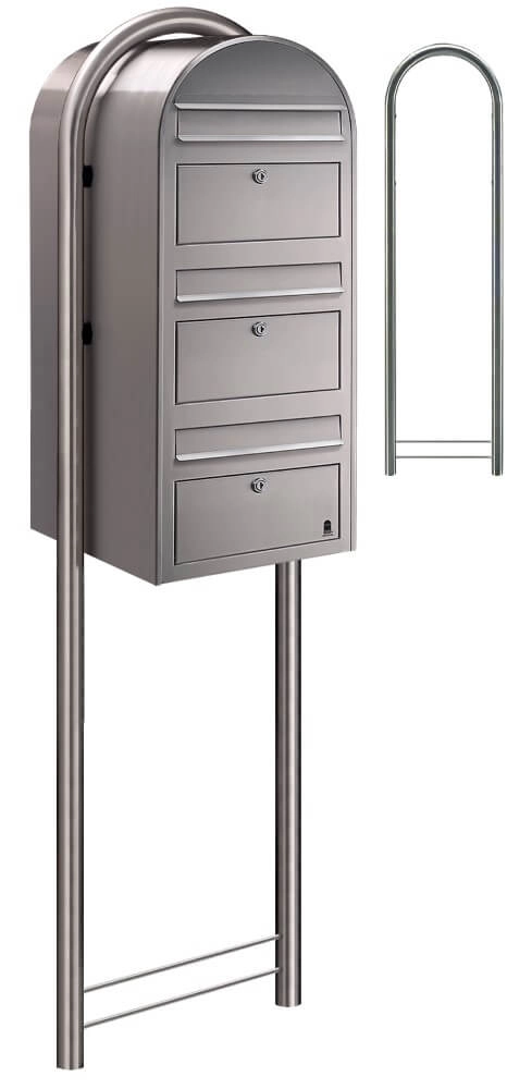 Boites aux lettres Trio i Acier inoxydable Bobi 6417237015112