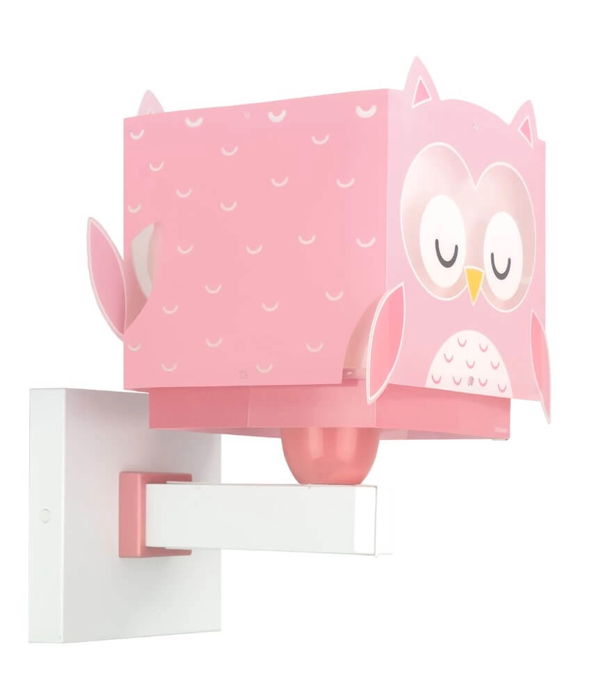 Veilleuse murale Pink Owl Dalber 8420406644899