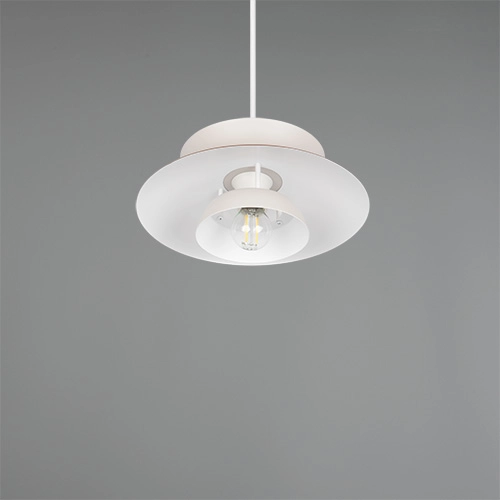 Conception de la lampe suspendue Amarila marron moka Ø 25cm Trio 4017807682755