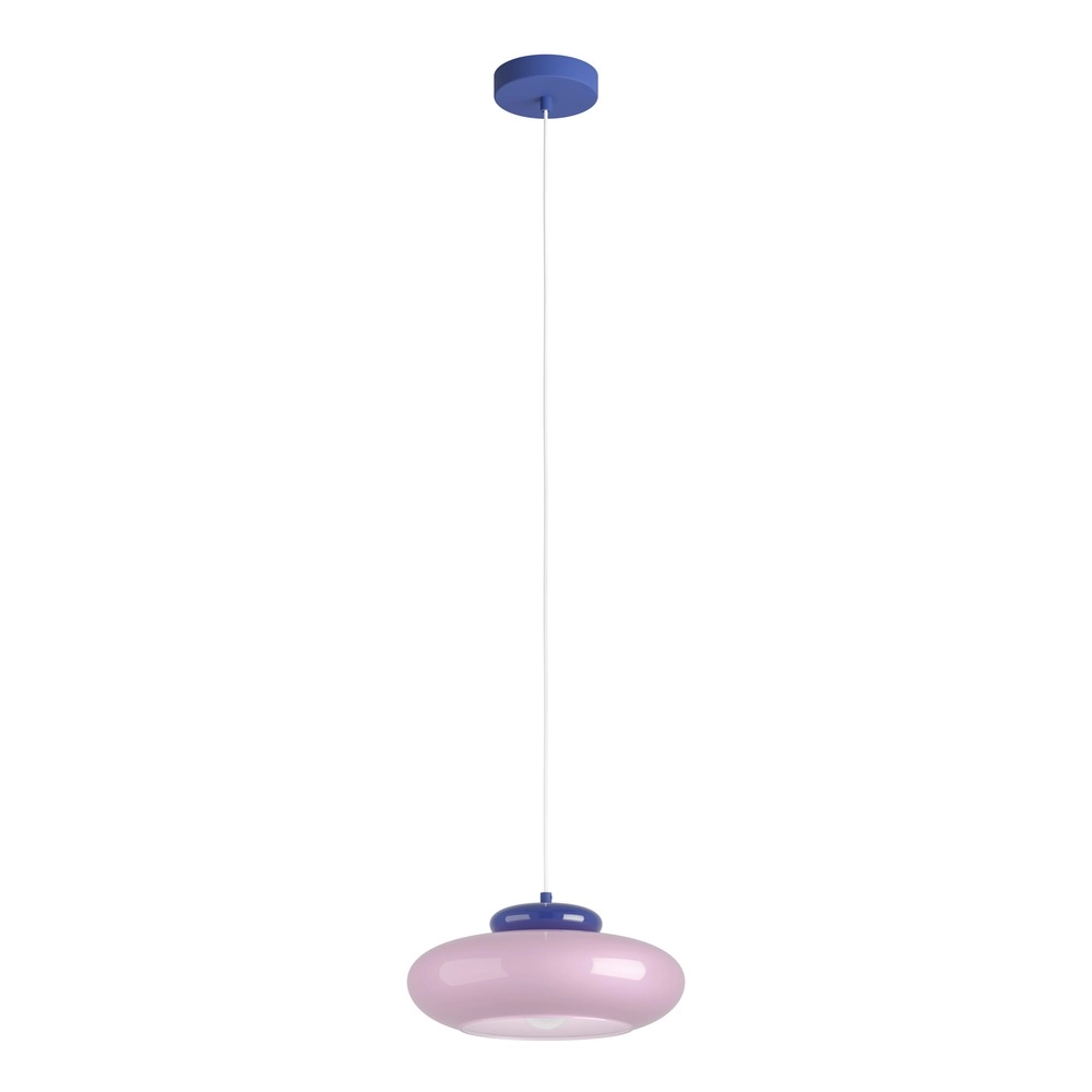 Lampe pendante de conception Berardelli rose avec bleu Ø 32cm Eglo 9008606405015