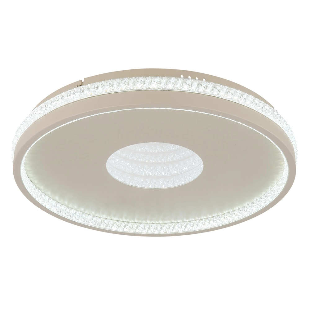 Plafonnier design Shirley brun sable Ø 41cm Globo 9007371575350