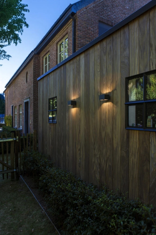 Lampe murale élégante Gemini Gris avec capteur Lutec 6939412018171