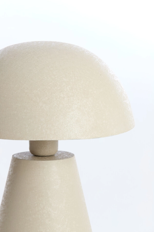 Lampe de table design Surrina crème Ø 26cm Light & Living 8717807743529