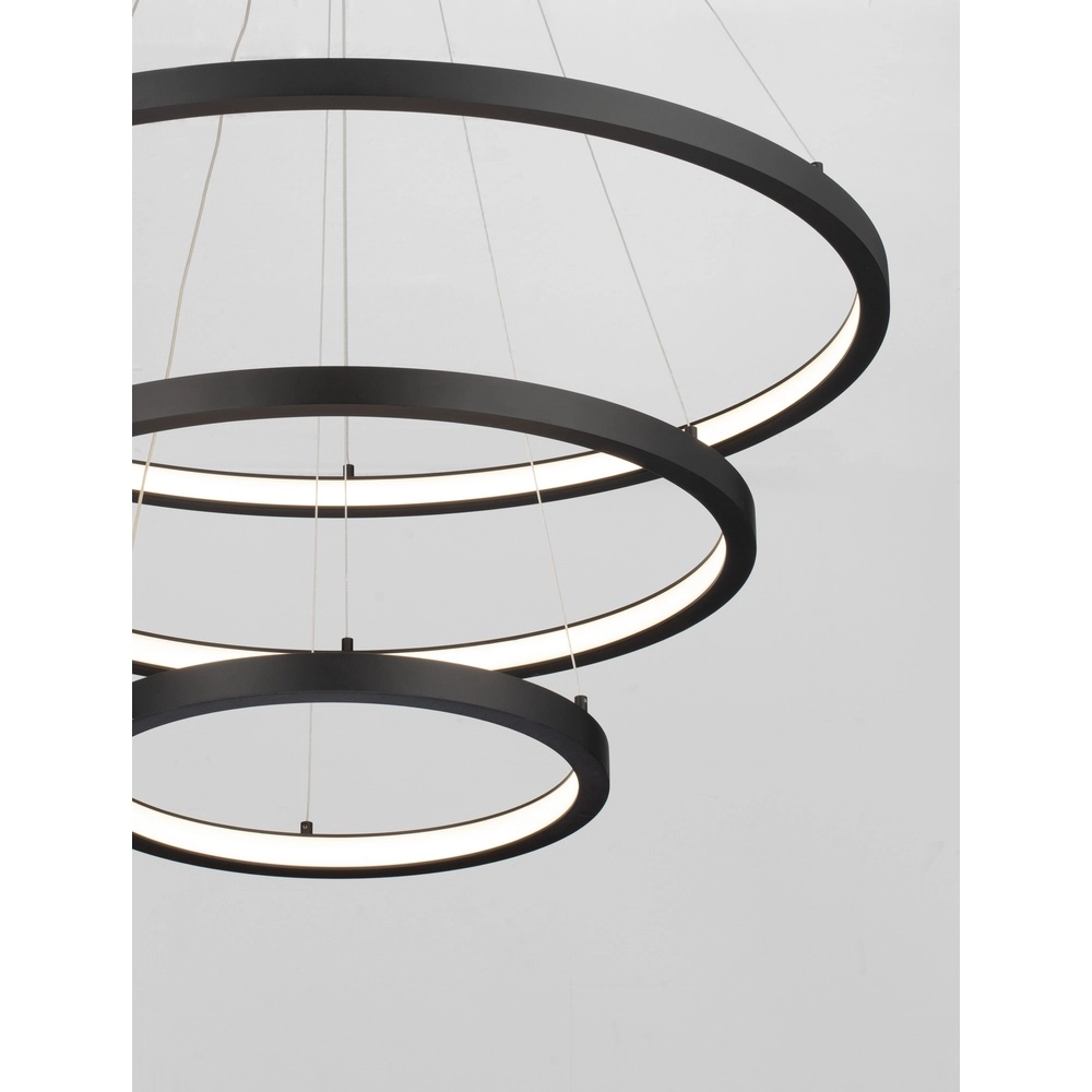 Suspension noire Empatia Design Triple Lyora 5212017442710
