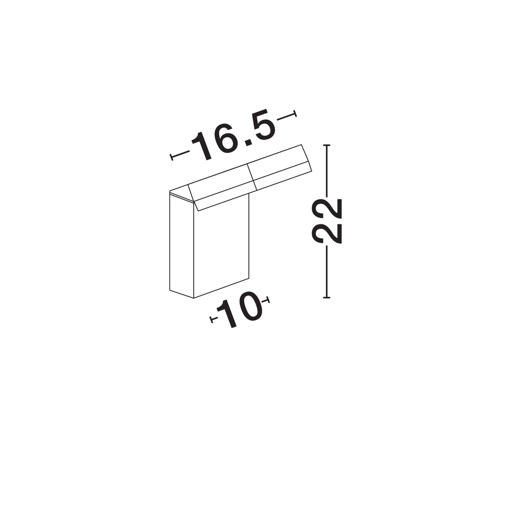 Applique murale Farge anthracite Lyora 5212017476661