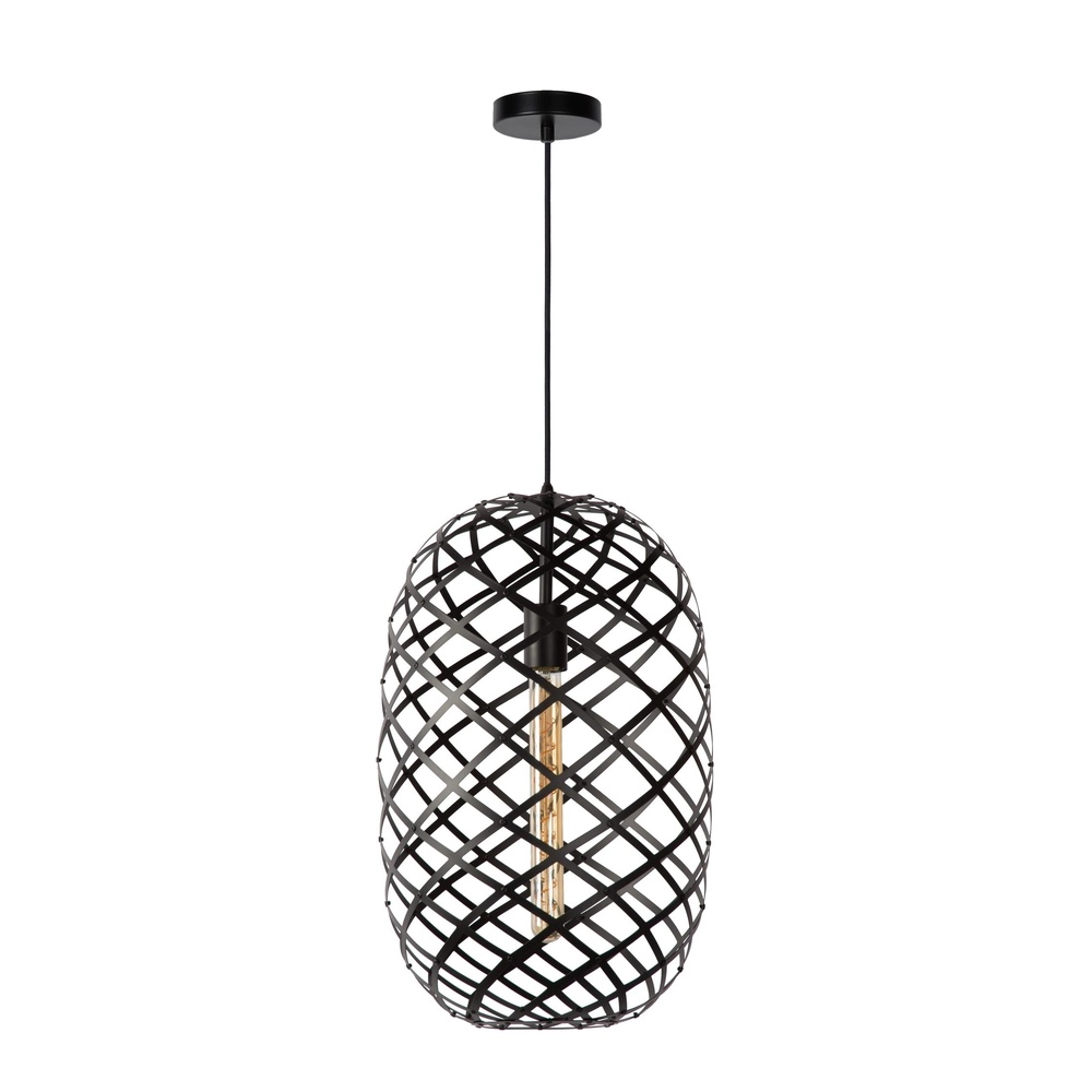 Lampe suspendue Wolfram Ø 32cm noir