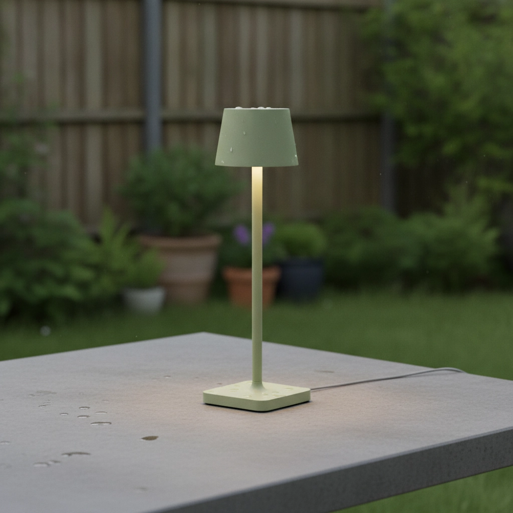 Lampe de table rechargeable Deck olive