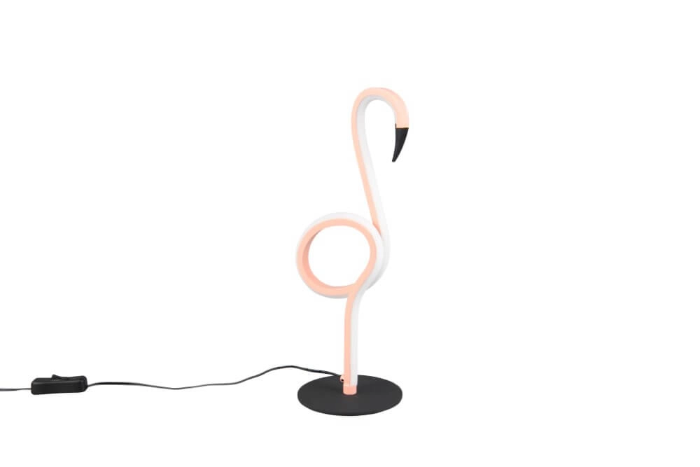 Lampe de table LED flamant rose Ingo Trio 4017807613704