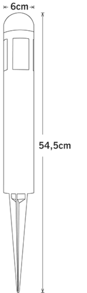 Lampes de jardin Amalfi (3x) Set KonstSmide 7318307451009