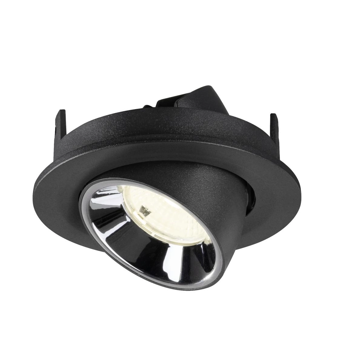 Spot encastré Numinos Gimble S noir/chrome 4000K - 55 deg SLV 4024163313315