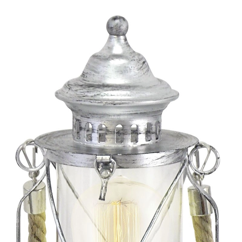 Lampe de table Bradford Argent ancien Eglo 9002759492847