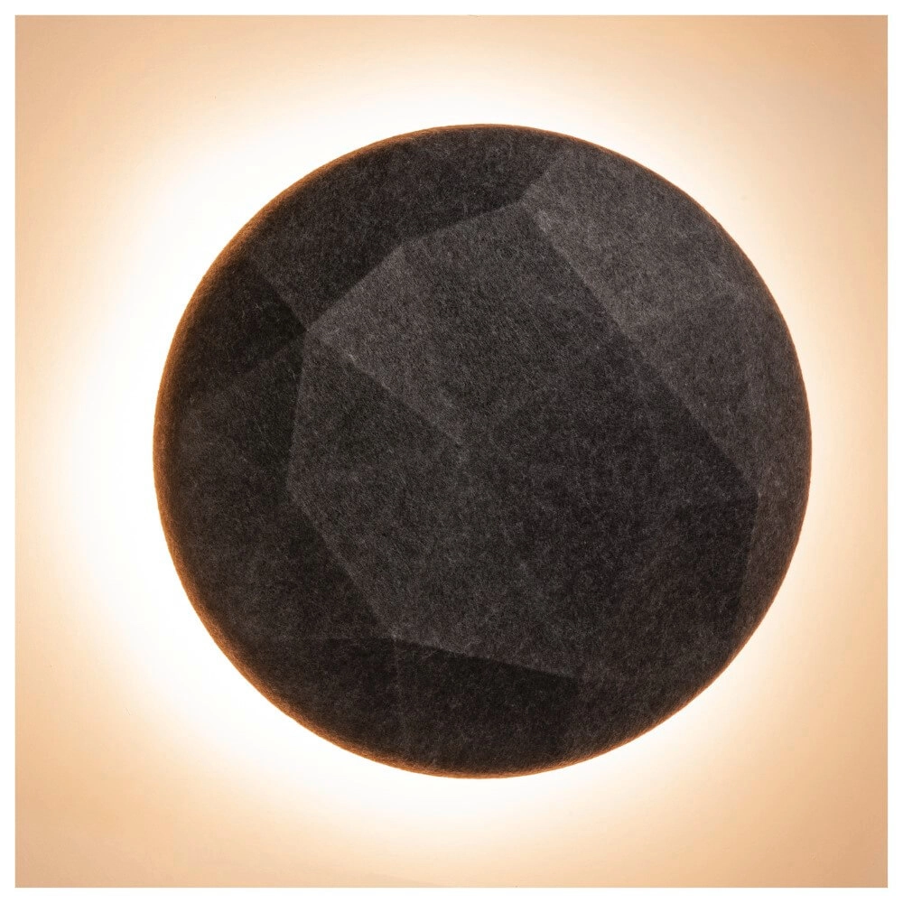 Capuche en feutre Mana Ø 60cm - gris SLV 4024163248136