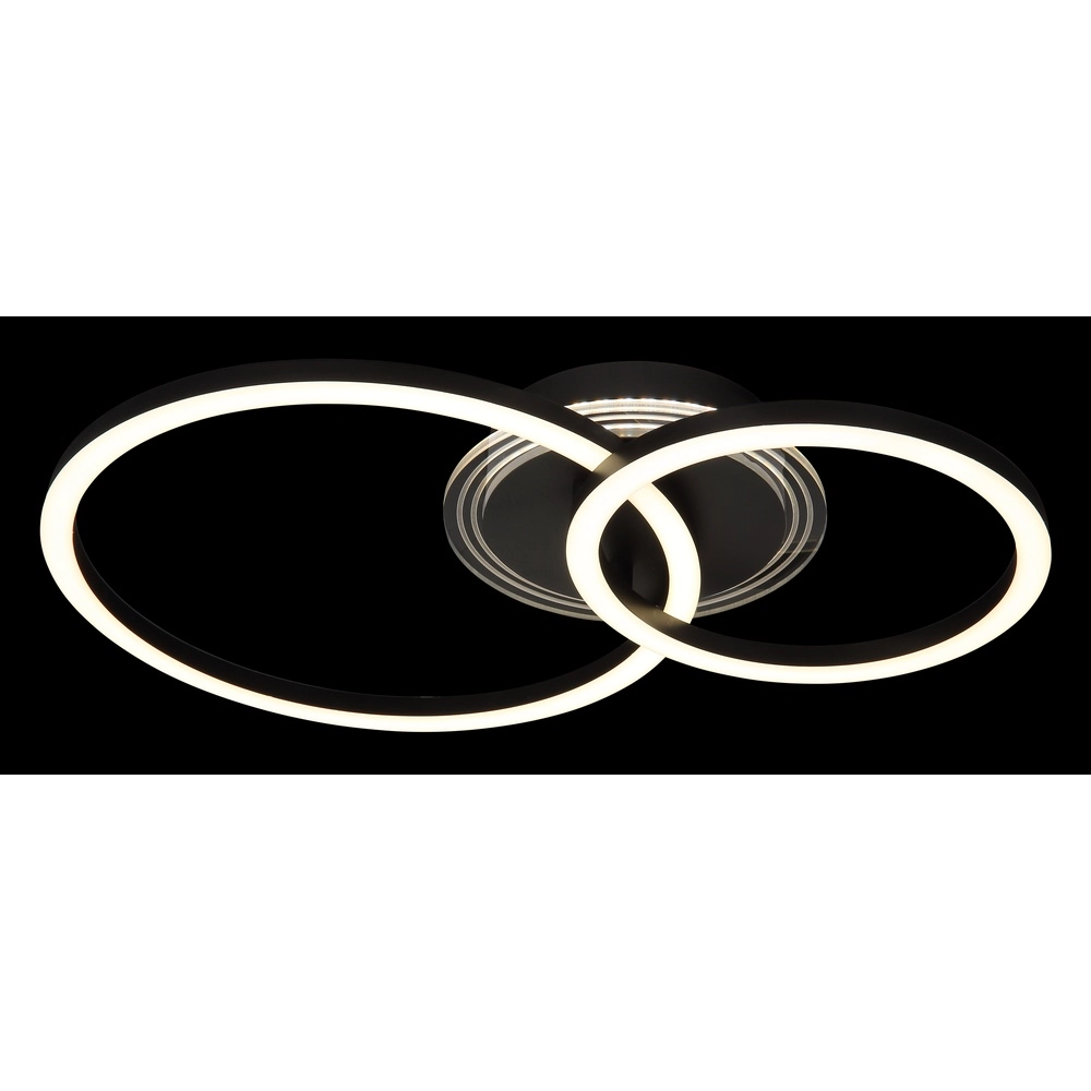 Lampe de plafond noire Loretta Conception Globo 9007371481293