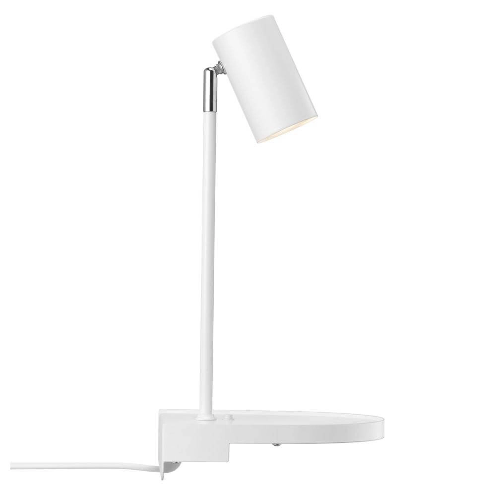 Applique murale blanche Cody avec connexion USB