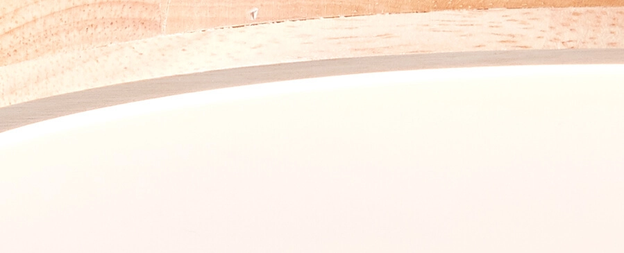 Plafonnier Slimline 34cm bois marron Brilliant 4004353392504